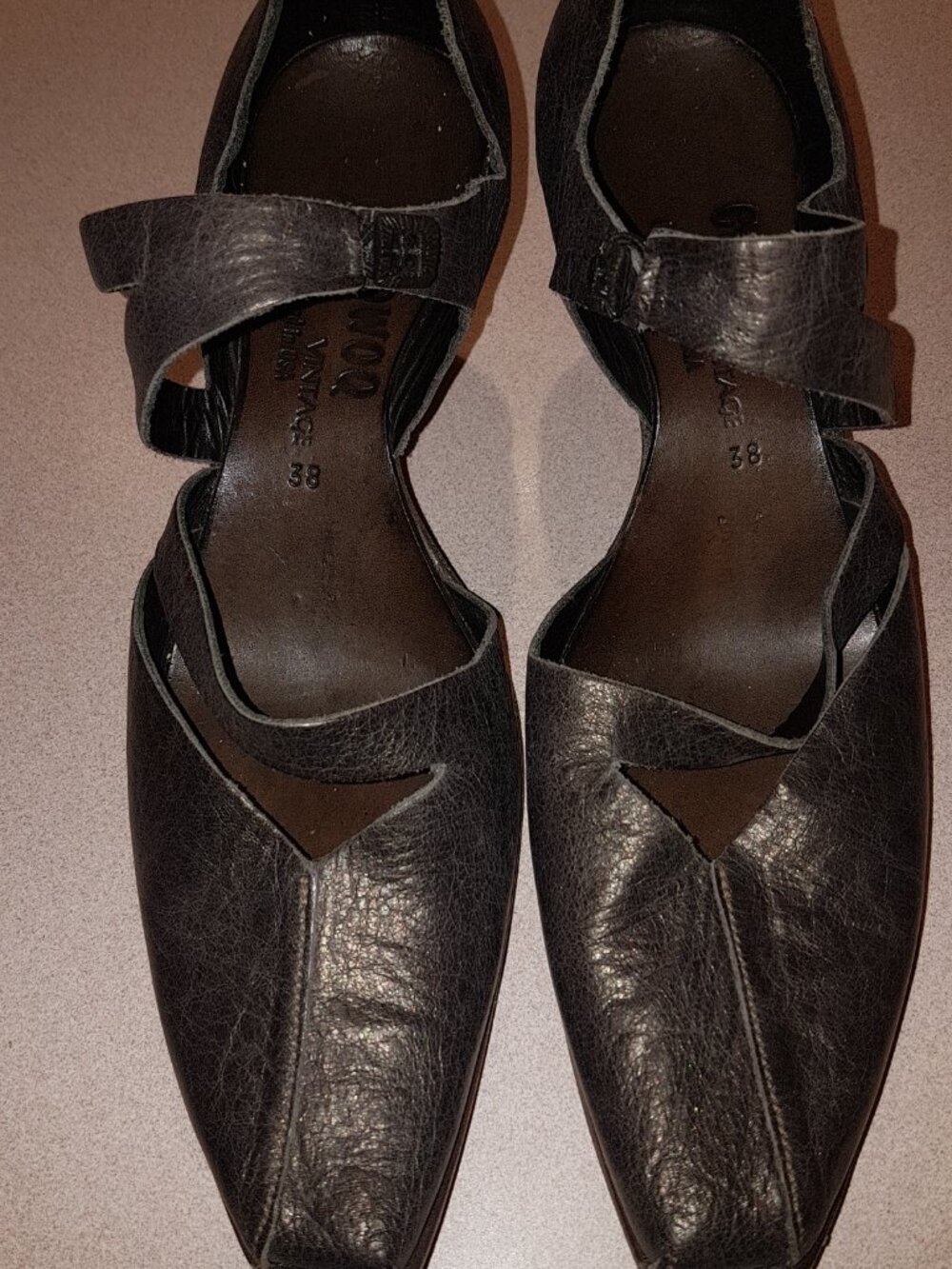 CYDWOQ Leather Shoes